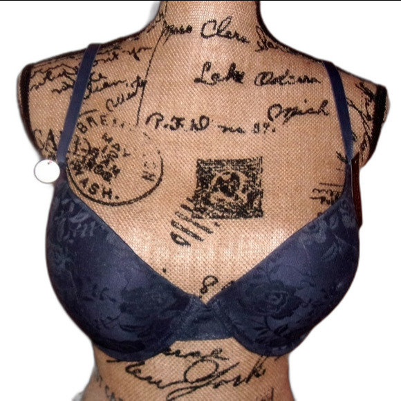 Youmita India Ink Lace Demi 40C Bra NWT - Picture 7 of 7